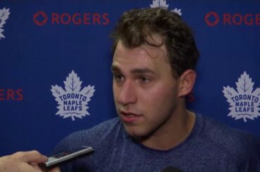 Maple Leafs Morning Skate: Josh Leivo - November 18, 2017