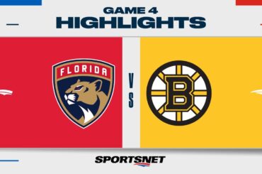 NHL Game 4 Highlights | Panthers vs. Bruins - May 12, 2024