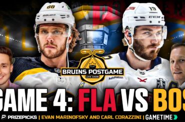 LIVE: Bruins vs Panthers Game 4 Postgame Show
