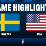 Sweden vs United States (QF) - 2021 IIHF Ice Hockey U18 World Championship