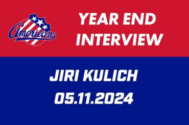 Jiri Kulich Year End Interview | 05.11.2024