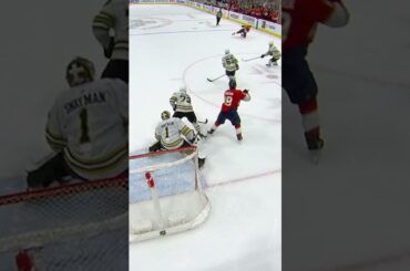 Forsling beats Swayman AND the BUZZER! 🚀🚀🚀