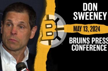 Bruins' GM Don Sweeney Discusses NHL Officiating In Playoffs, Brad Marchand's Injury