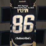 NHL Signings and Waiver Acquisitions for Week Ending March 16, 2024