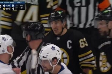 Max Domis Bad Penalty on Brad Marchand Leads To a Goal