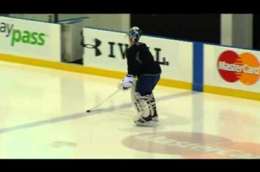 James Reimer Skates in Practice - 11/18/11