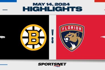NHL Game 5 Highlights | Panthers vs. Bruins - May 14, 2024