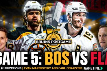 LIVE: Bruins vs Panthers Game 5 Postgame Show