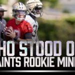 Breaking Down Saints Rookie Minicamp: On Fuaga's shift, Rattler’s day & more | Inside Black & Gold