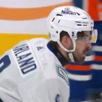 Conor Garland Finds Back Of Net With Shot Through Traffic