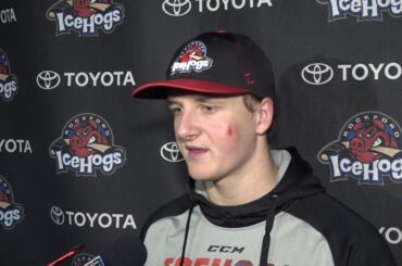 IceHogs Media Day - Darren Raddysh - 10/16/18