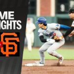 Dodgers vs. Giants Game Highlights (5/13/24) | MLB Highlights