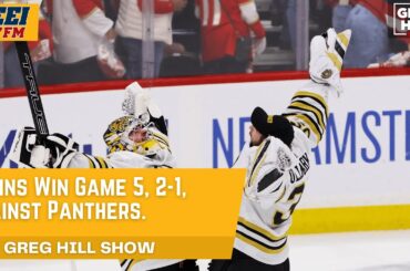 Bruins beat Panthers 2-1, to force Game 6! Do you believe? The Greg Hill Show debates!