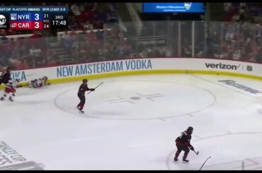 Dmitry Orlov sent Jonny Brodzinski FLYING with a gorgeous hip check in the 3rd period