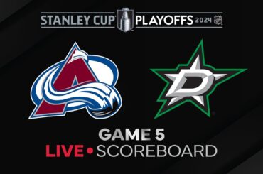 Live Scores and Updates: Colorado Avalanche vs. Dallas Stars Gm 5