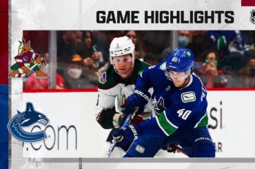 Coyotes @ Canucks 2/8/22 | NHL Highlights