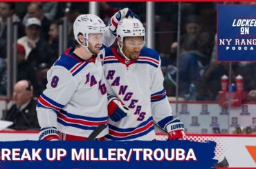 It is TIME to break up K'Andre Miller and Jacob Trouba! Rangers pull rare no-show against Flyers