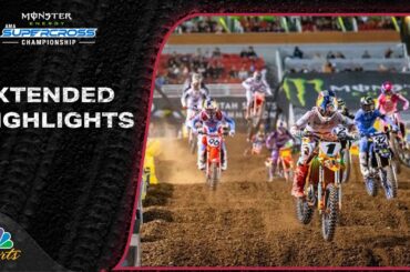 Supercross 2024 EXTENDED HIGHLIGHTS: Round 17 in Salt Lake City | 5/11/24 | Motorsports on NBC