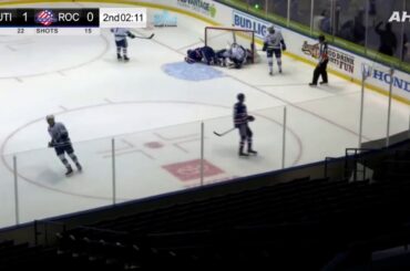 Kole Lind Knocks Ryan Scarfo into own goalie