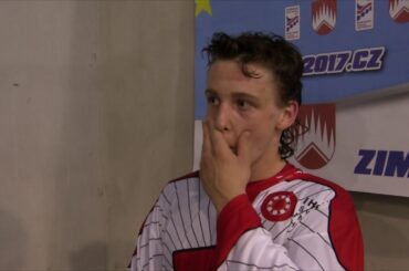 Raffael Cioffo po prohře s Českou republikou