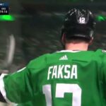 Radek Faksa scores nasty goal vs Golden Knights in game 7 (5/5/2024)