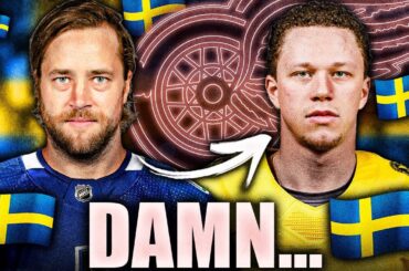VICTOR HEDMAN JUST SAID THIS ABOUT LUCAS RAYMOND (DETROIT RED WINGS NEWS)