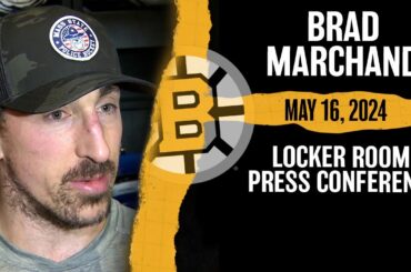 Bruins' Brad Marchand Says Injuries "Part Of Playoff Hockey" While Discussing Sam Bennett's Late Hit