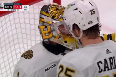 The Bruins decided to SHOOT THE PUCK