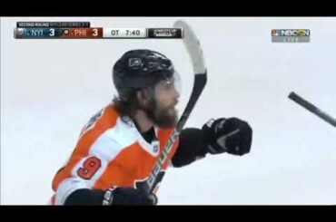 Scott Laughton OT Goal 2020 Stanley Cup Playoffs ECSF Game 5