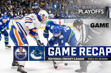 Gm 5: Oilers @ Canucks 5/16 | NHL Highlights | 2024 Stanley Cup Playoffs