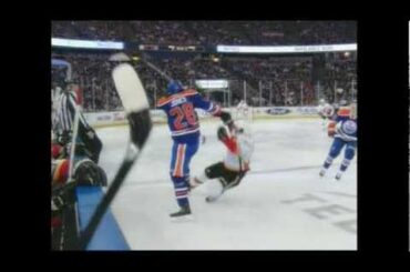 Ryan Jones nails Mikael Backlund