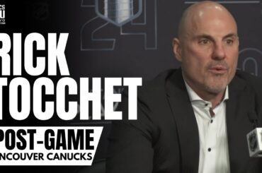 Rick Tocchet Reacts to Vancouver Canucks Taking 3-2 Series Lead vs. Edmonton, JT Miler "Sorry" Text