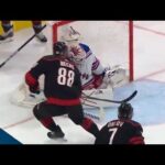 Hurricanes' Martin Necas Roofs It Past Shesterkin Off Of A Slick Feed