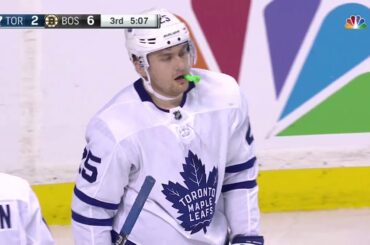 James van Riemsdyk 1st Goal of the Playoffs | Game 2 | Maple Leafs @ Boston Bruins - 4/14/2018