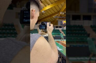 Alex a trouvé sa reconversion après le basket 😅 #basketball #sports #photography #limoges