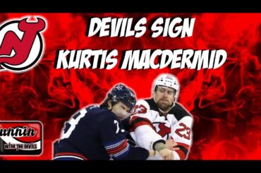NJ Devils Kurtis MacDermid Signs 3 Year Deal