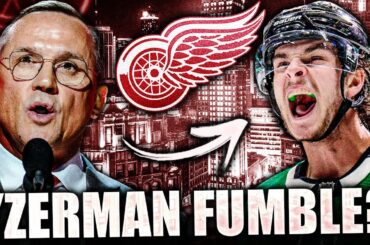 IS THIS STEVE YZERMAN'S BIGGEST FUMBLE? (Sebastian Cossa Draft Pick Trade For WYATT JOHNSTON)