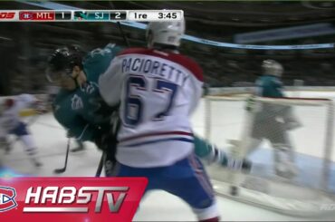 MISE EN ÉCHEC | Max Pacioretty cogne Justin Braun