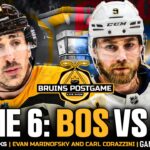 LIVE: Bruins vs Panthers Game 6 Postgame Show