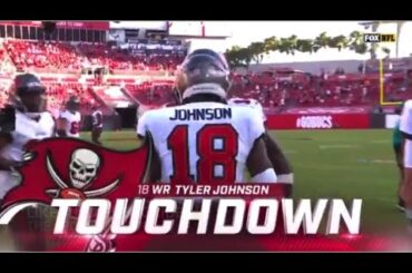 Tyler Johnson first career NFL touchdown catch from Tom Brady! Bucs vs Packers