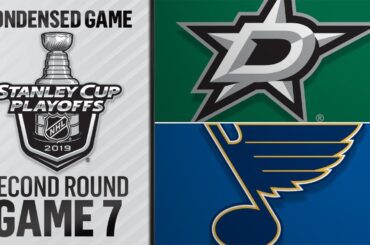 05/07/19 Second Round, Gm7: Stars @ Blues