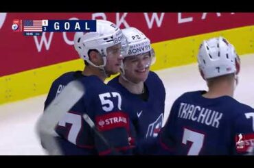 Four-Point Effort From Brady Tkachuk Leads U.S. Over Poland, 4-1