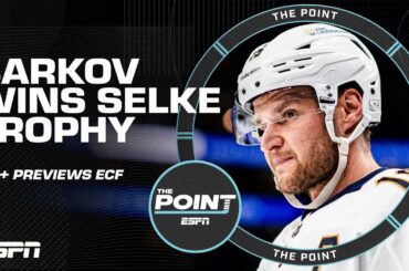 Aleksander Barkov reacts to winning Selke Trophy, previews ECF vs. Rangers | The Point