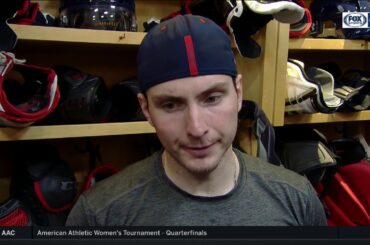 Matt Duchene felt a connection with teammate Ryan Dzingel during the 3rd period against Pittsburgh
