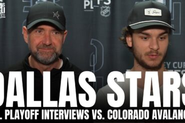 Wyatt Johnston & Peter DeBoer Revisit Dallas Stars Series Win vs. Colorado, GM6 Overtime Drama