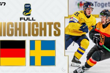 Sweden vs. Germany FULL HIGHLIGHTS -- 2024 World Junior Championship
