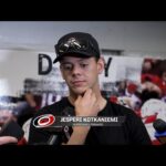 Jesperi Kotkaniemi speaks to the media, recapping the 2023-2024 season / 18.05.2024