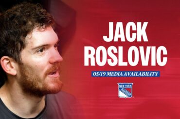 NYR Practice: Jack Roslovic Media Availability | May 19, 2024