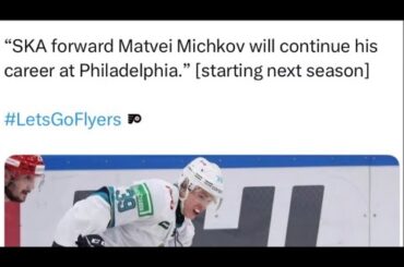 BREAKING NEWS: Matvei Michkov Will Join Philadelphia Flyers This Upcoming NHL Season!? SportExpress