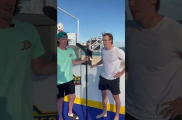 Troy Terry and wild wing get dunked 🏒🌟